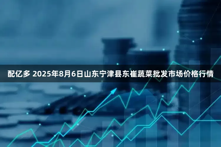 配亿多 2025年8月6日山东宁津县东崔蔬菜批发市场价格行情